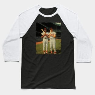 Frank Robinson and Brooks Robinson Baseball T-Shirt